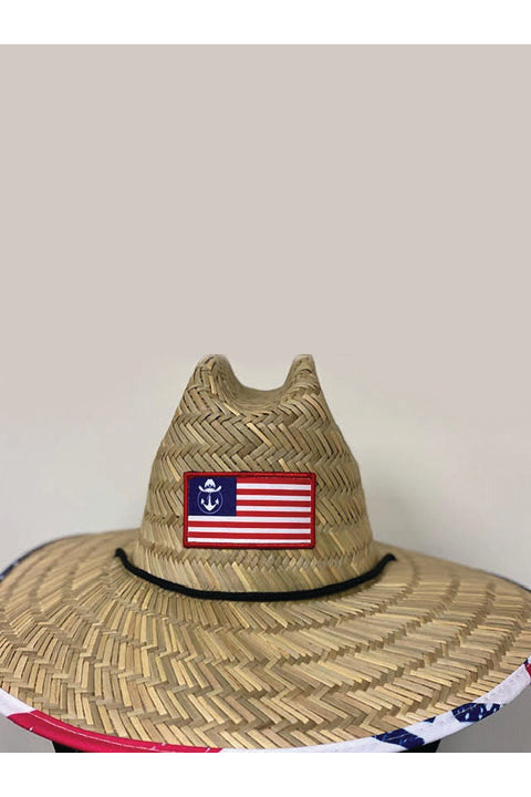 Lake Cowboy Patriot Lifeguard Hat
