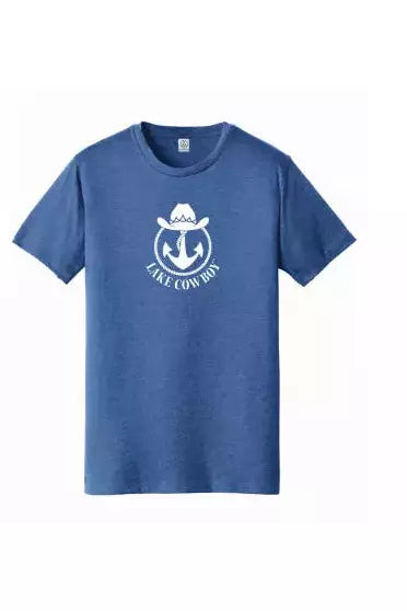 Lake Cowboy Big Logo T-Shirt (Blue)