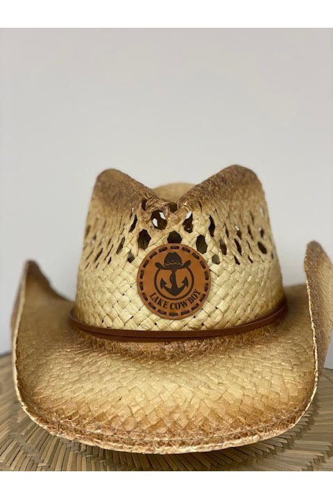 Lake Cowboy Signature Cowboy Hat with Lake Cowboy Logo on front