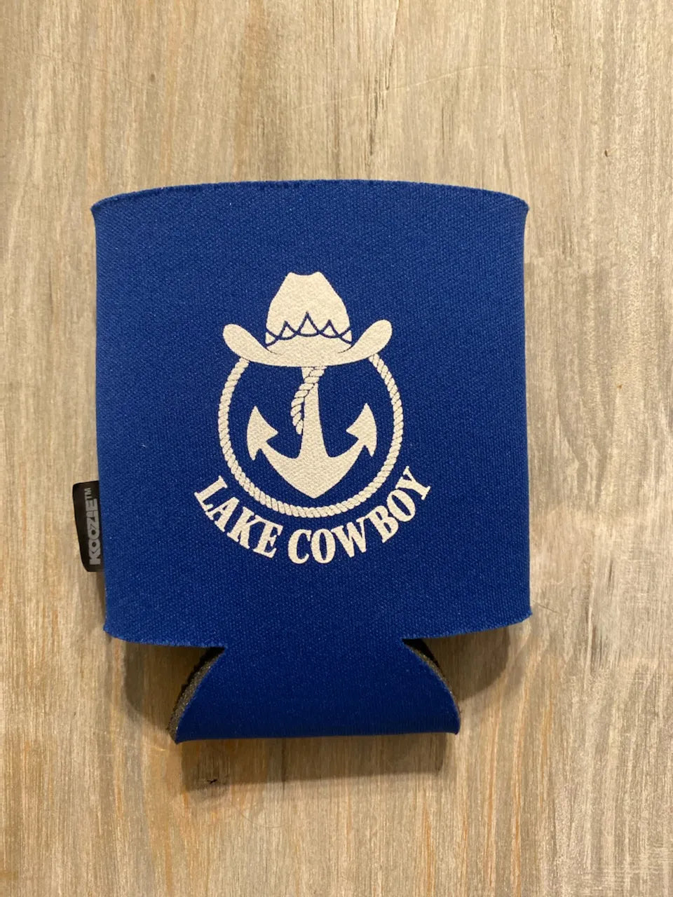 Photo of Lake Cowboy can cooler blue