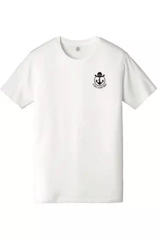 Lake Cowboy Small Logo T-Shirt (White)