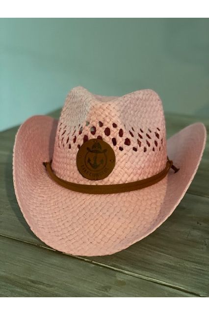 Lake Cowgirl Signature Cowboy Hat – (Pink Color)